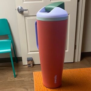Red and Green Travel Mug